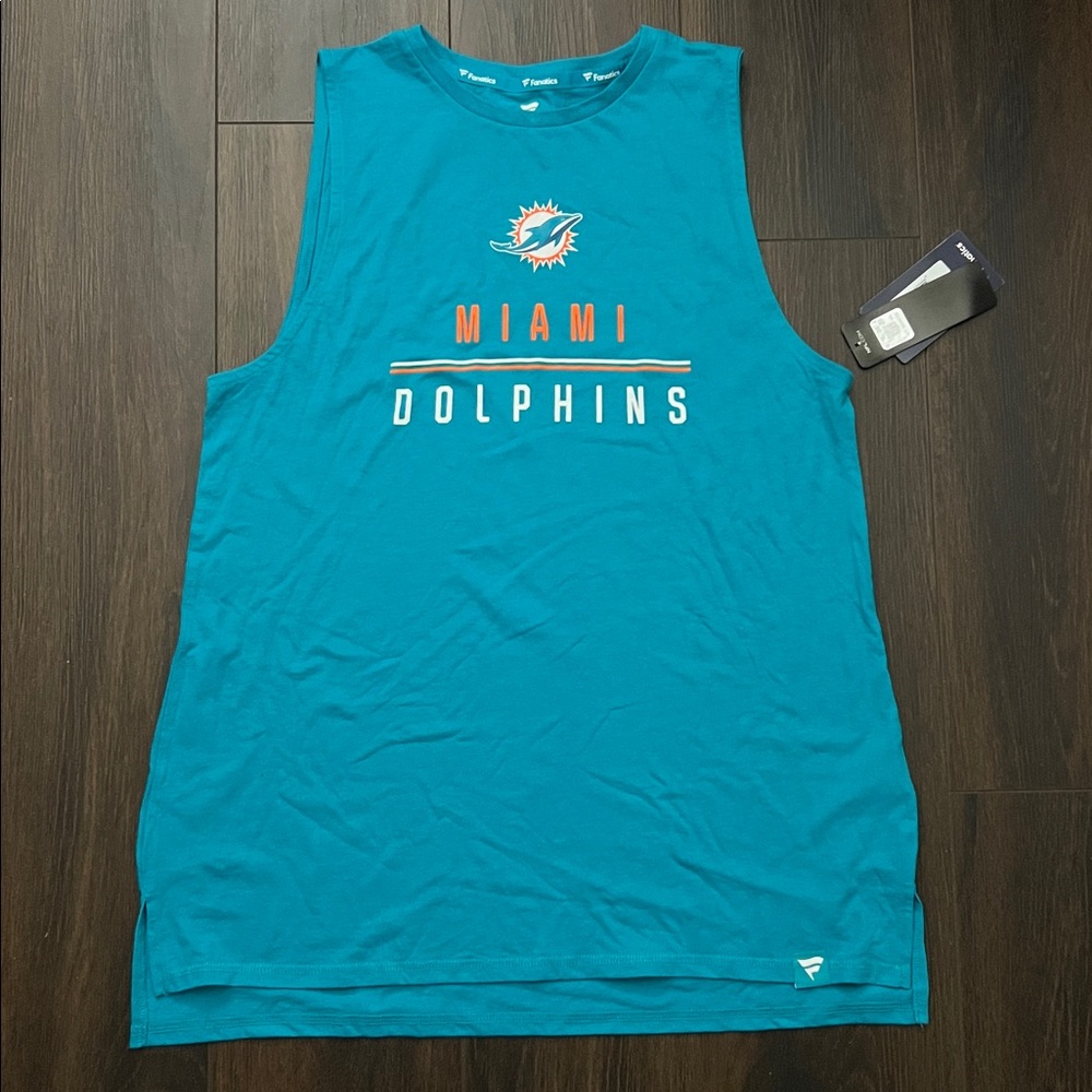 Fanatics Women’s NFL Miami Dolphins Tank Top, Size: Large